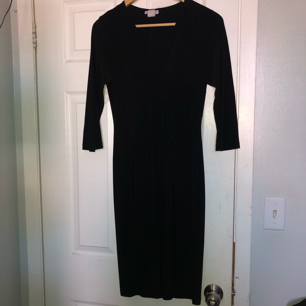 Black dinner dress
